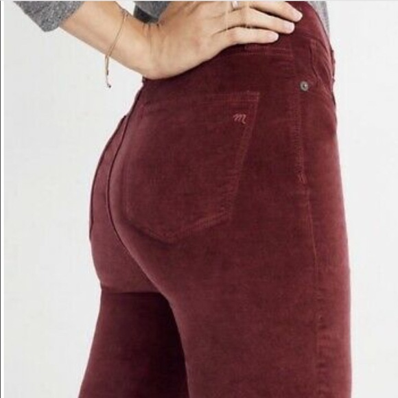Madewell Denim - Madewell 10 in High Rise Skinny Corduroy Jeans 28